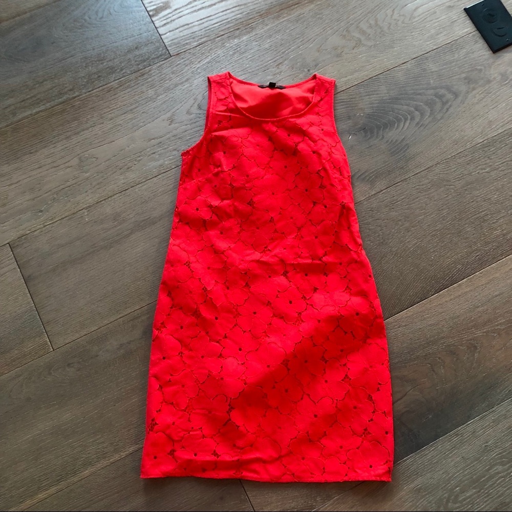 Red Lace - Banana Republic Factory Dress